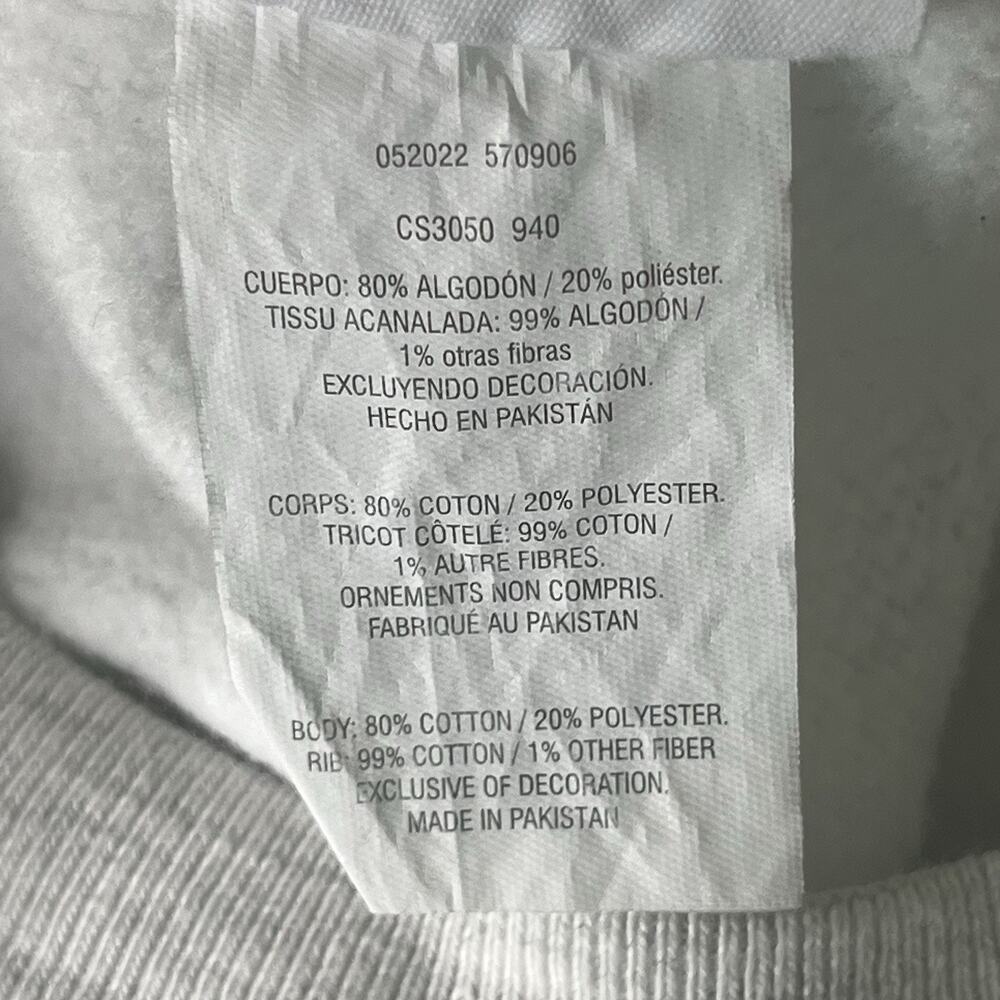 Vintage North Carolina Champion Sweatshirt Small Reverse Weave UNC 90s Y2K Gray - Picture 9 of 10